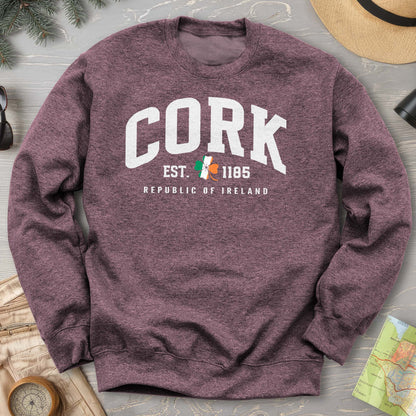 Cork Varsity Flag Sweatshirt