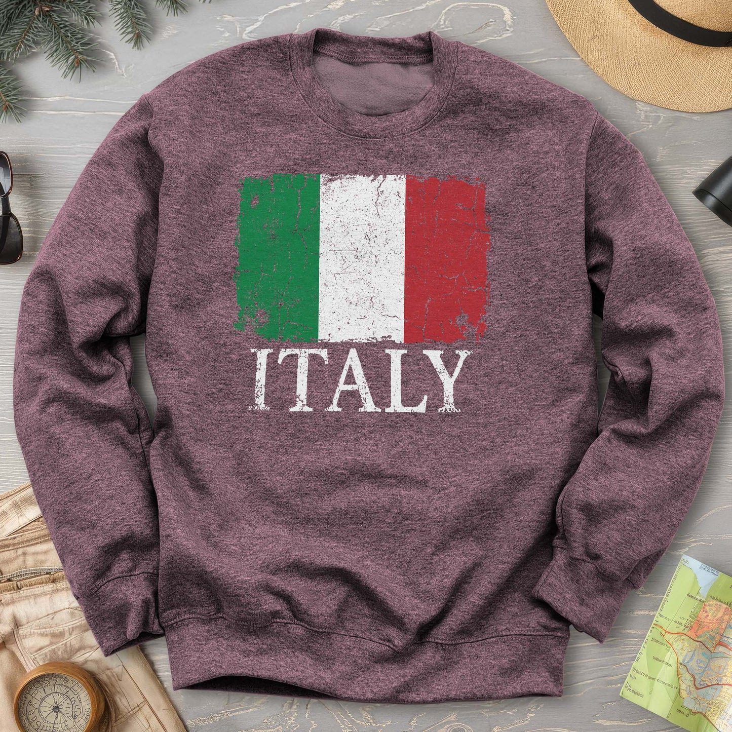 Italy Flag Sweatshirt