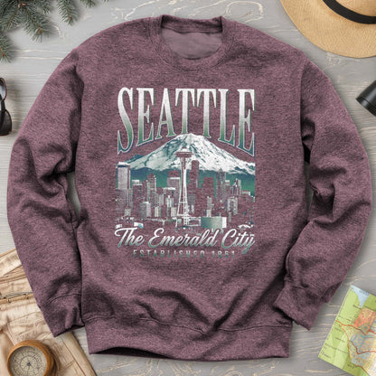 Seattle 90's Halftone Sweatshirt
