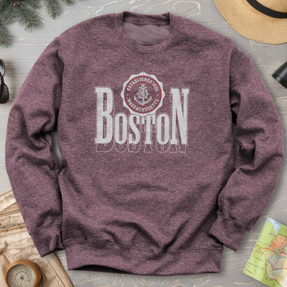 Boston Scoop Sweatshirt