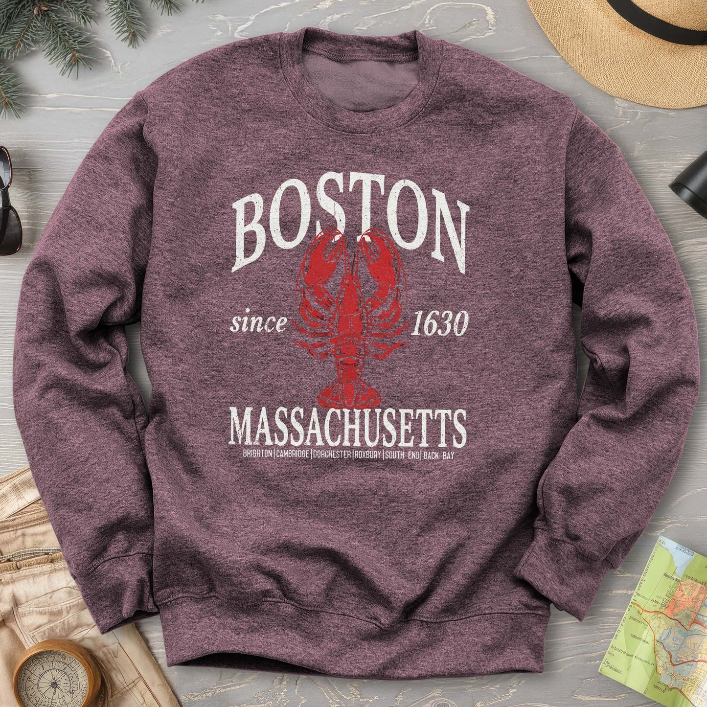 Boston Classic Lobster Sweatshirt