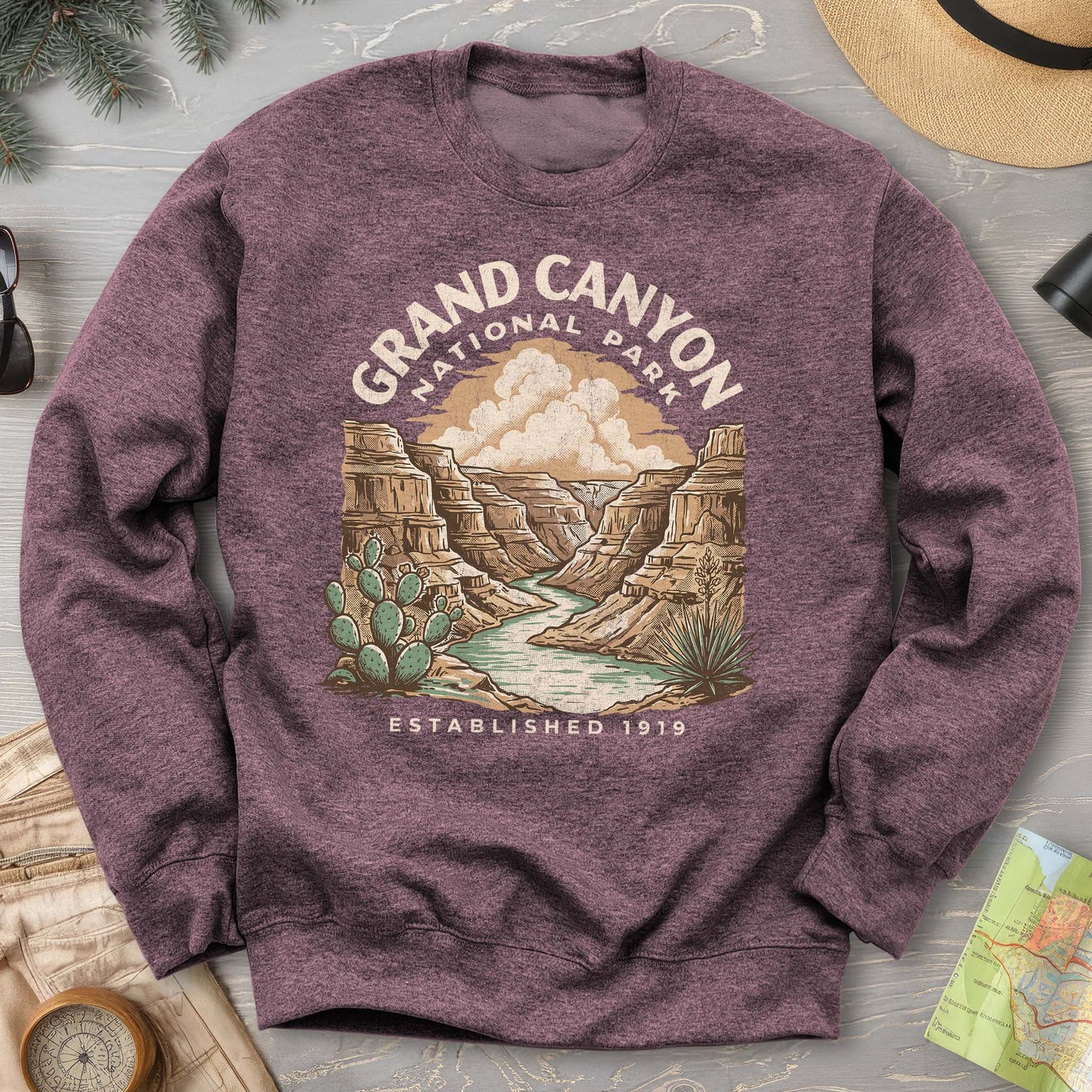 Grand Canyon Colorado River Sweatshirt