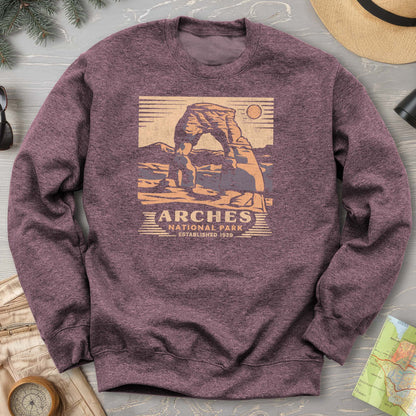 Arches Cut-Out Sweatshirt