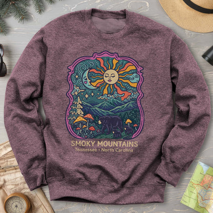 Smoky Mountains Groovy Bears Sweatshirt