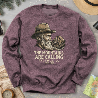 22026052002 The Mountains Are Calling V01 - Gildan 18000 Sweatshirt