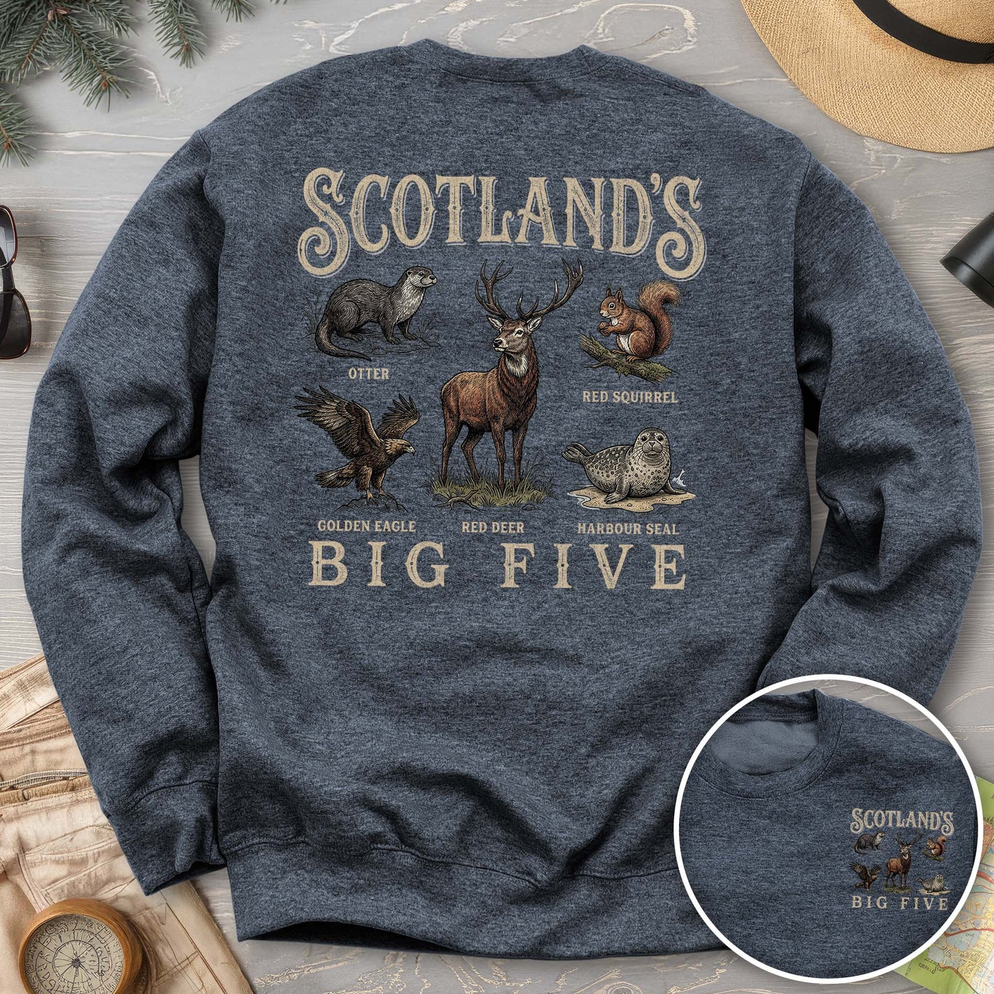 Scotland's Big Five Sweatshirt