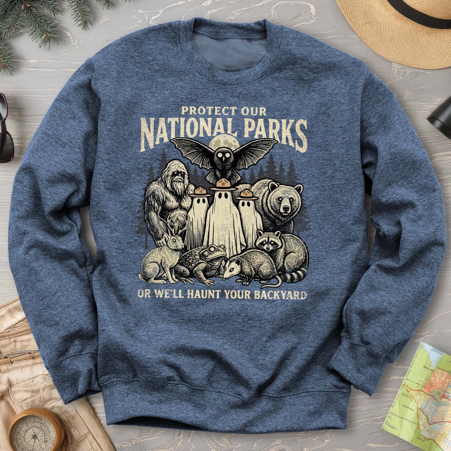 National Parks Backyard Haunt Sweatshirt