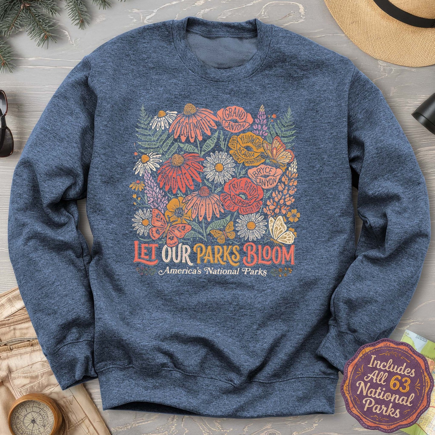 Let Our Parks Bloom Sweatshirt