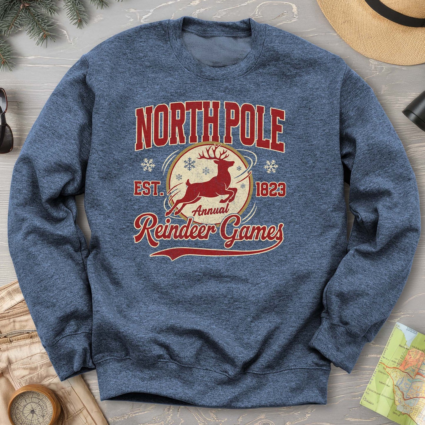 North Pole Annual Reindeer Games Sweatshirt
