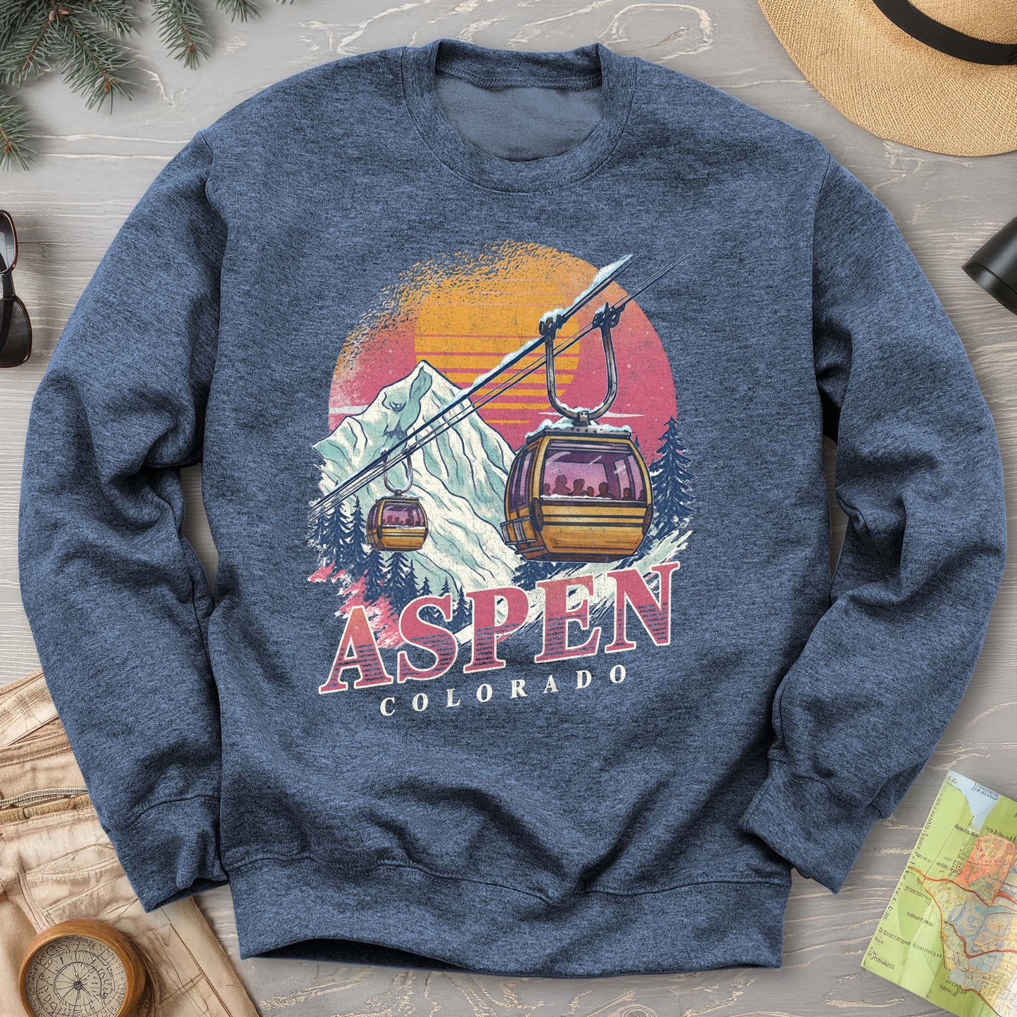 Aspen Retro Blast Sweatshirt