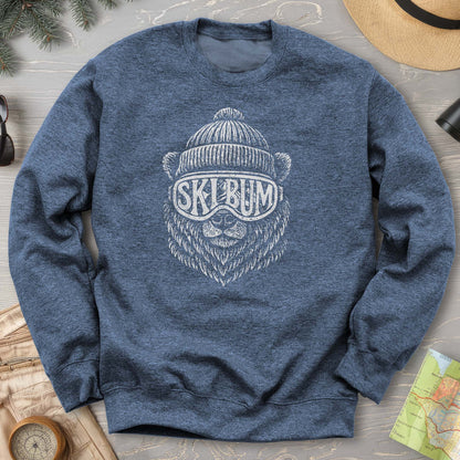 Ski Bum Bear Sweatshirt