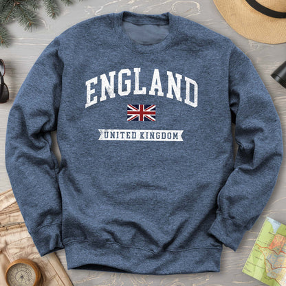 England Varsity Flag Sweatshirt