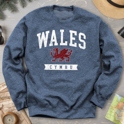 Wales Varsity Dragon Sweatshirt