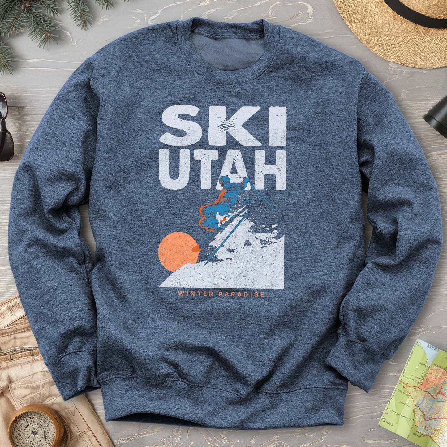 Ski Utah "Jump" Sweatshirt