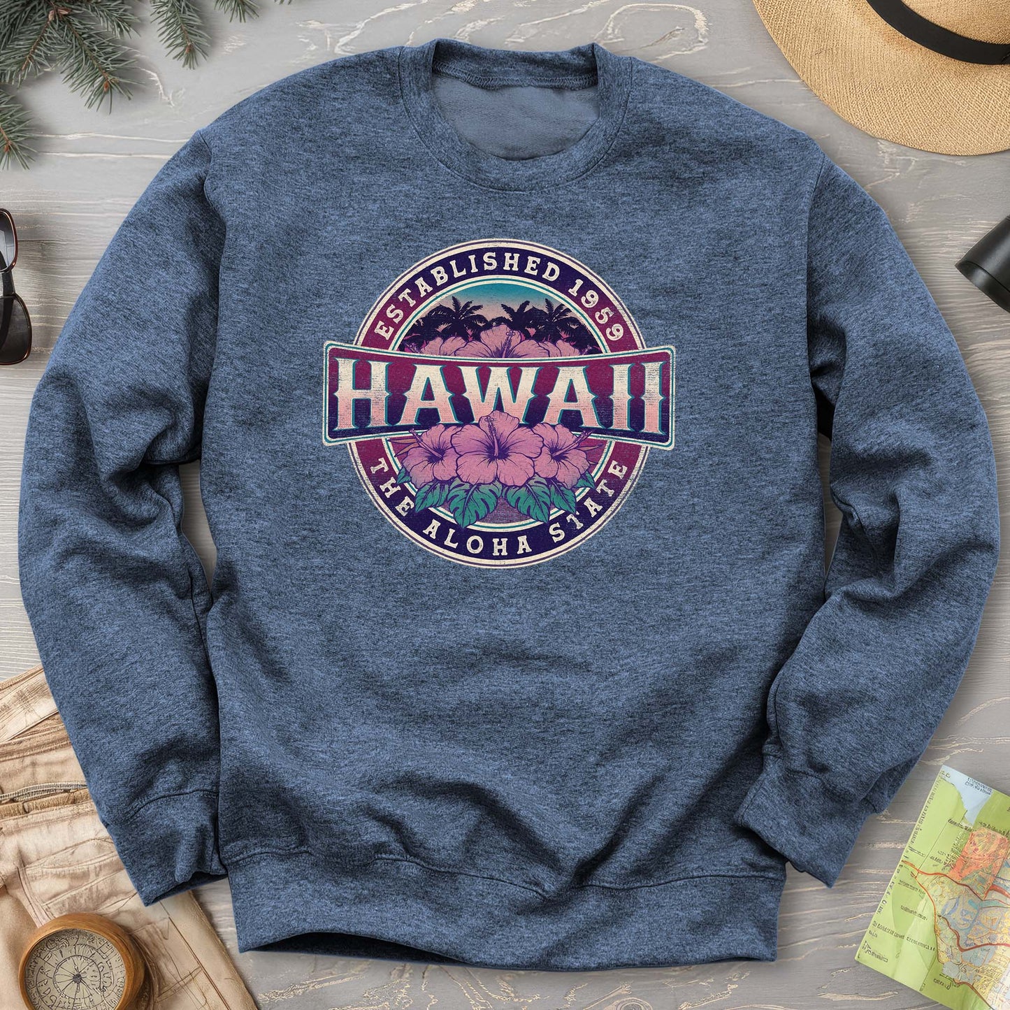 Hawaii Badge Sweatshirt