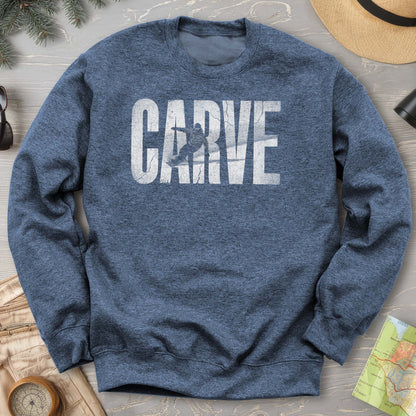 Carve Snowboard Sweatshirt