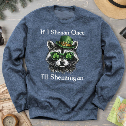 Shenanigans Raccoon Sweatshirt