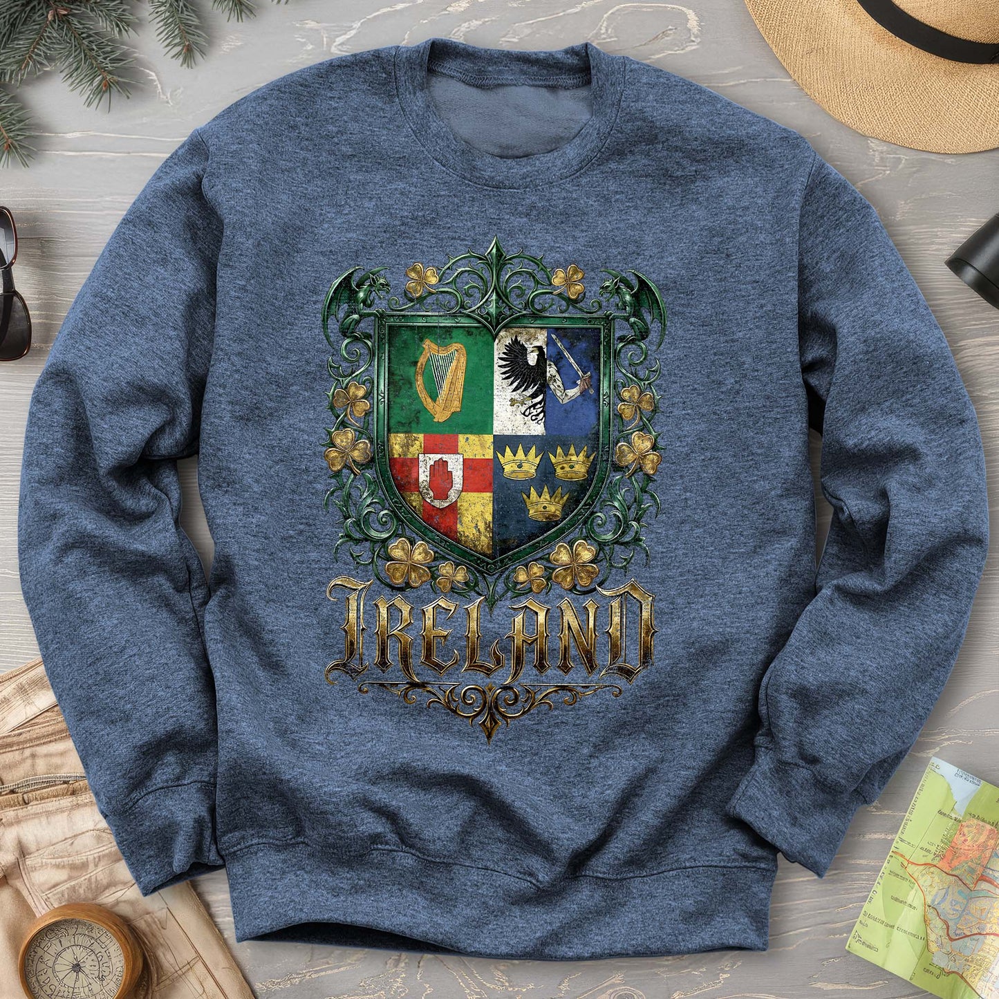 Irish Gothic Arms Sweatshirt