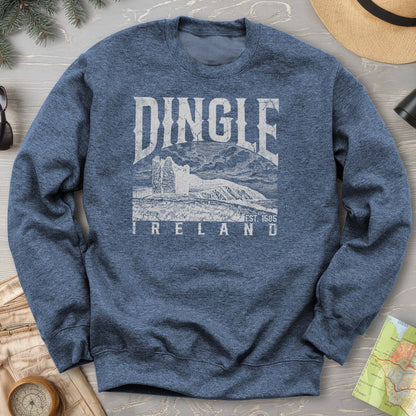 Dingle Ireland Vintage Print Sweatshirt