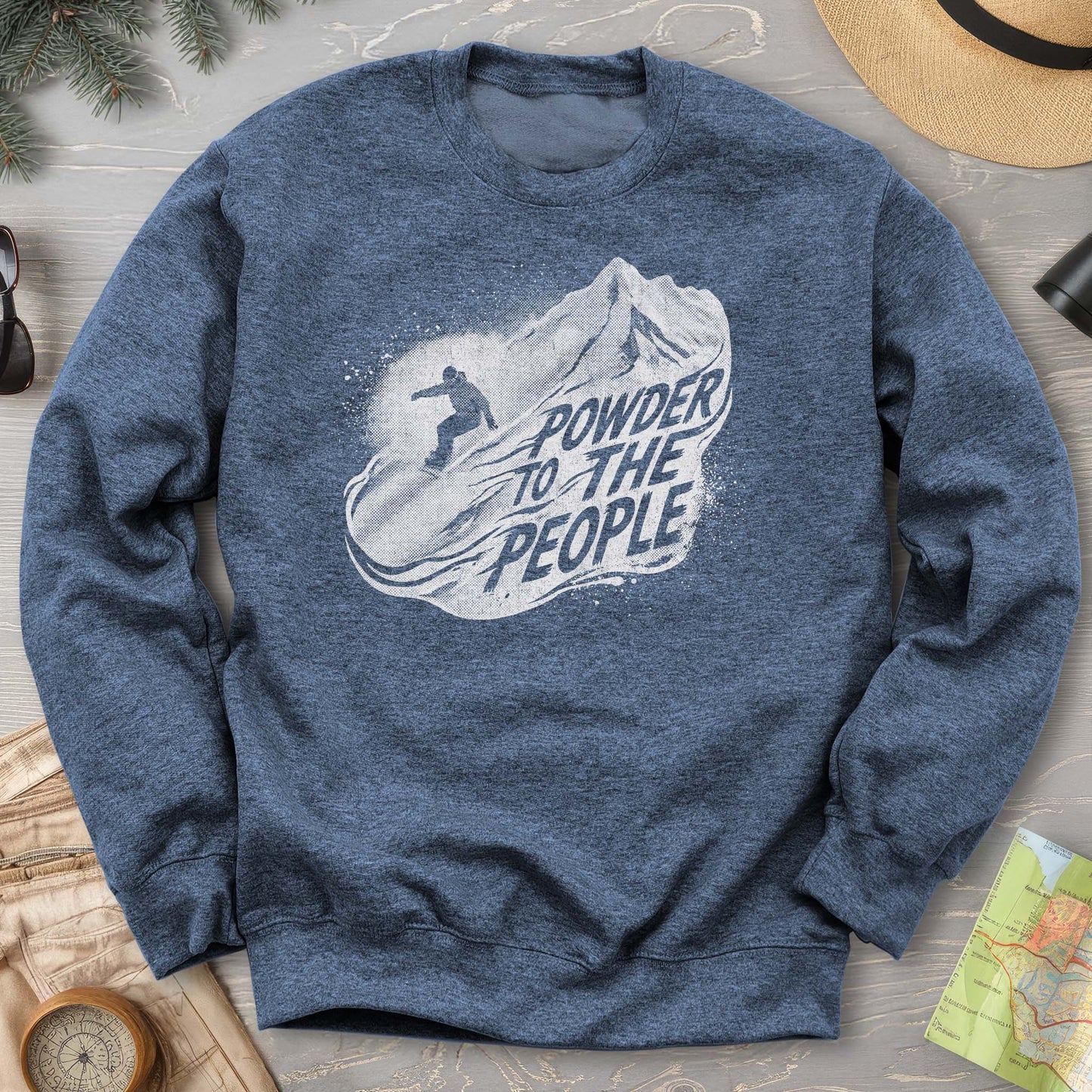 Powder to the People Boarding Sweatshirt