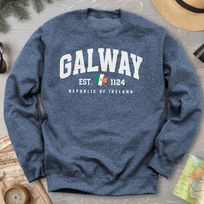 Galway Varsity Flag Sweatshirt