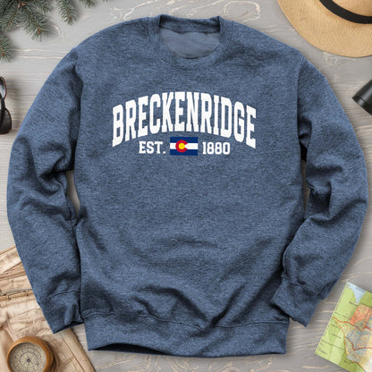 Breckenridge Colorado Varsity Sweatshirt