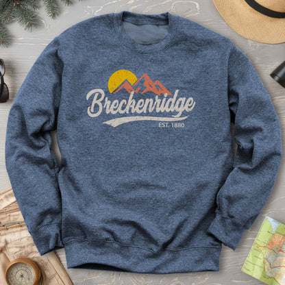 Breckenridge Vintage Script Sweatshirt