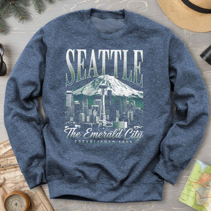 Seattle 90's Halftone Sweatshirt
