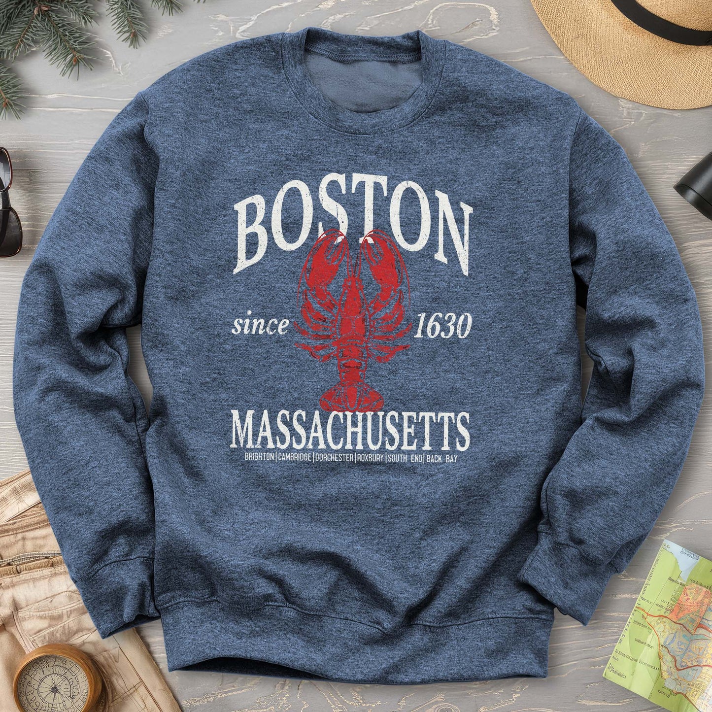 Boston Classic Lobster Sweatshirt