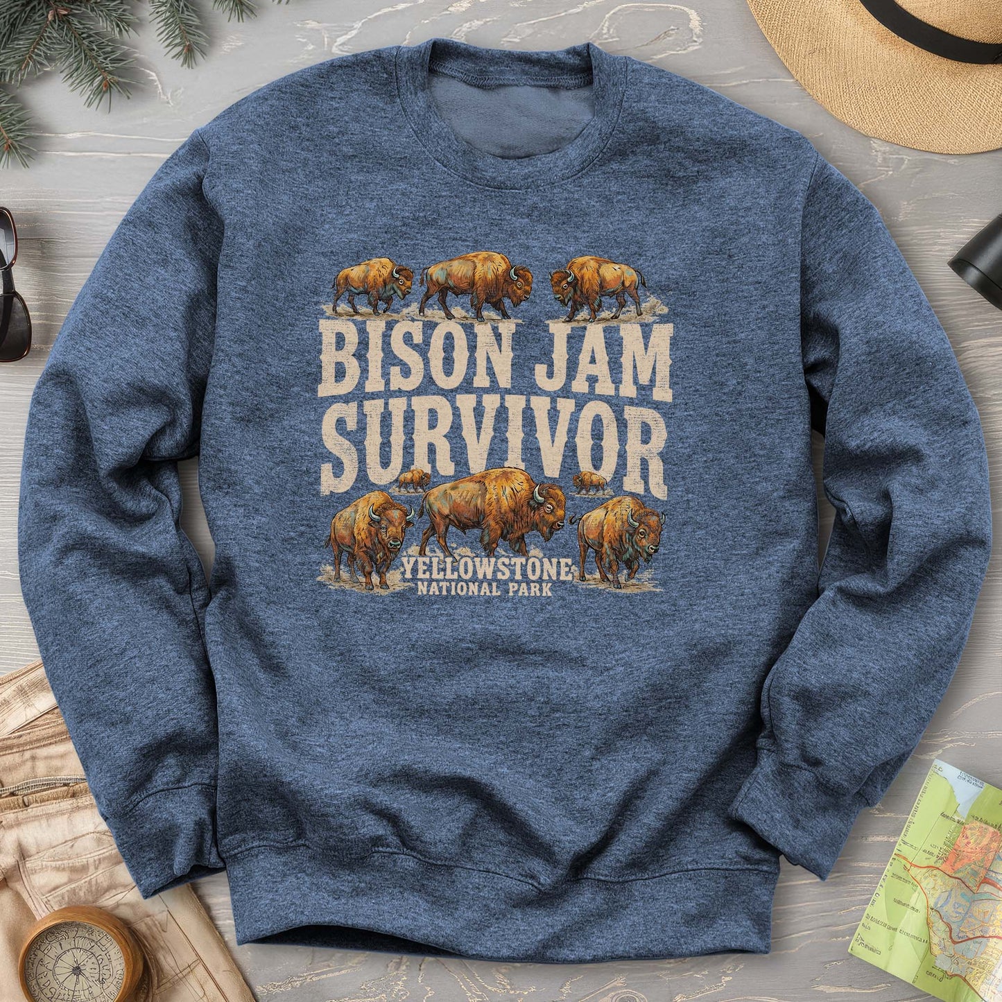 Bison Jam Survivor Sweatshirt