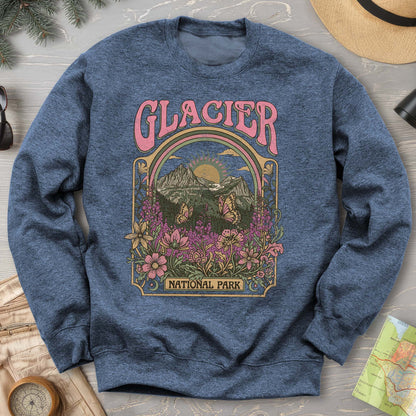 Glacier Butterfly Sweatshirt