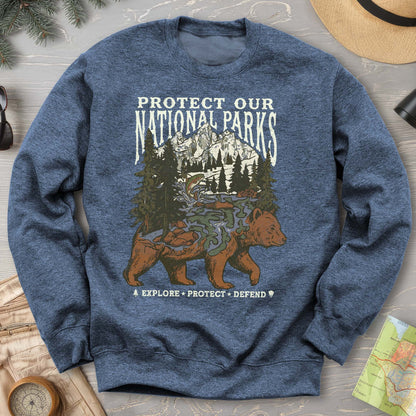 Protect Our Parks Bear Sweatshirt