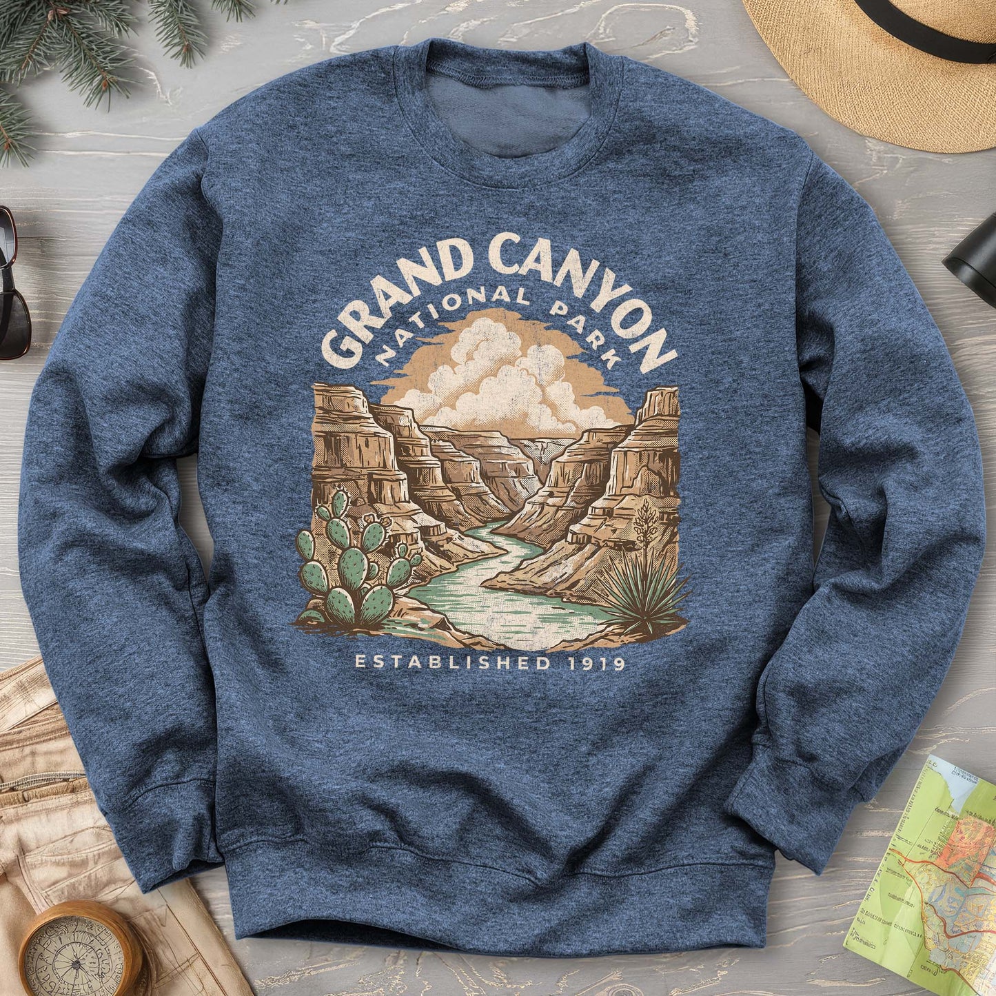 Grand Canyon Colorado River Sweatshirt