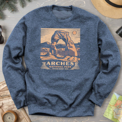 Arches Cut-Out Sweatshirt