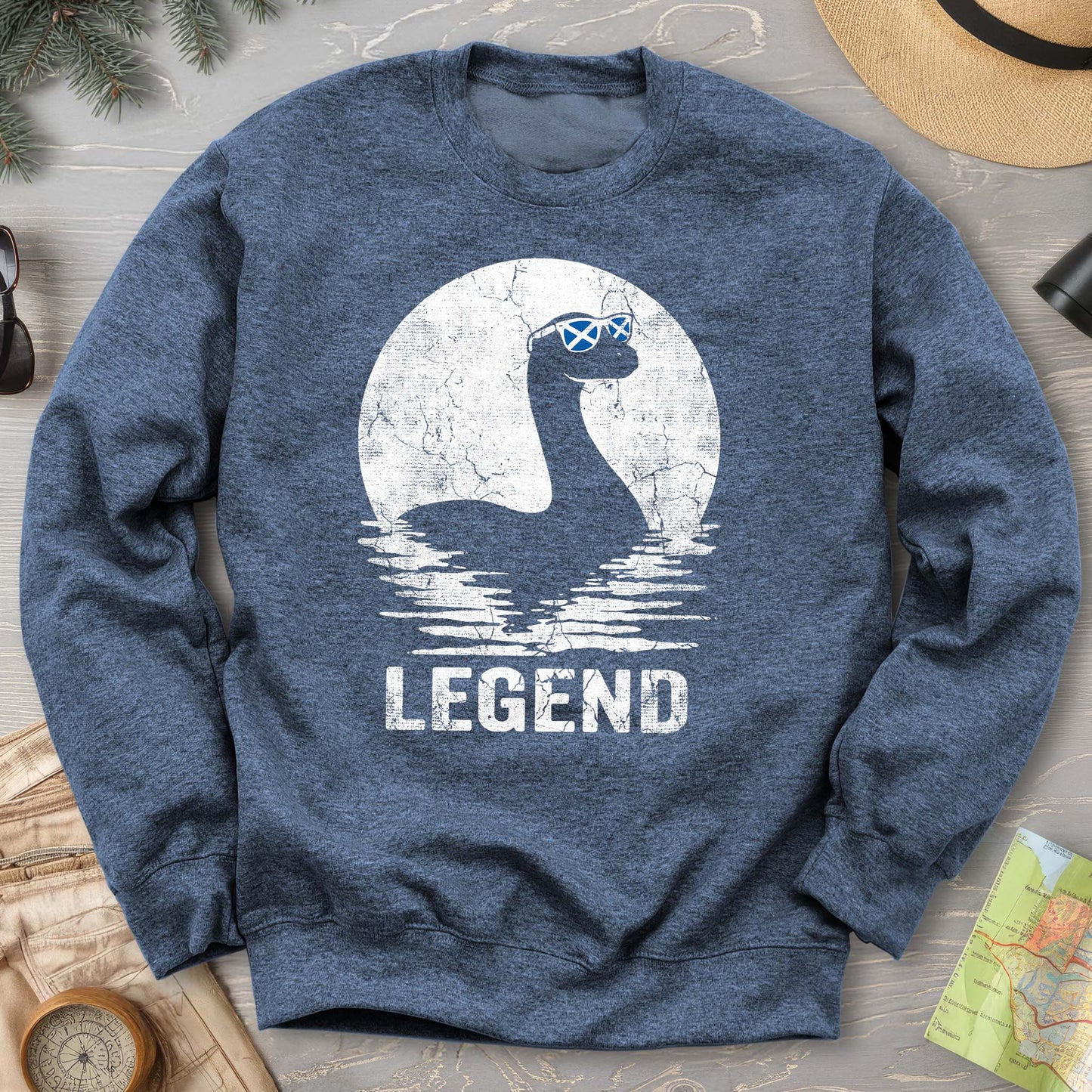 Legend Nessie Sunglasses Sweatshirt