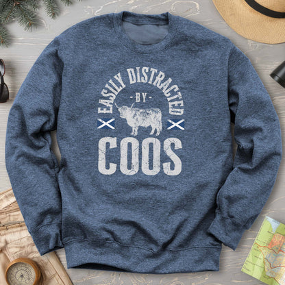 Easily Distracted By Coos Sweatshirt