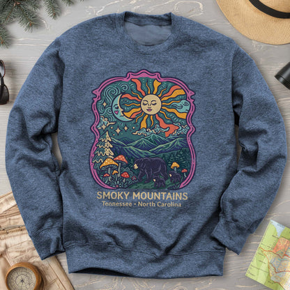 Smoky Mountains Groovy Bears Sweatshirt