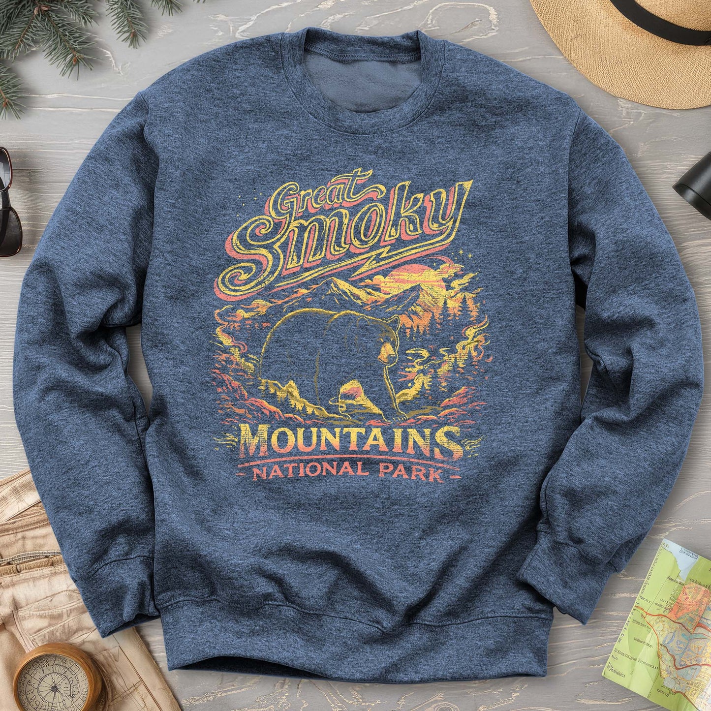 Smoky Mountains 80's Blast Sweatshirt