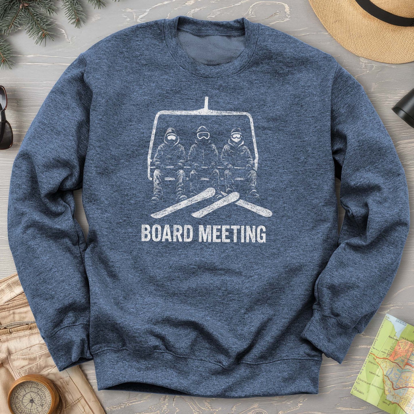 Board Meeting Goofy Rider Sweatshirt