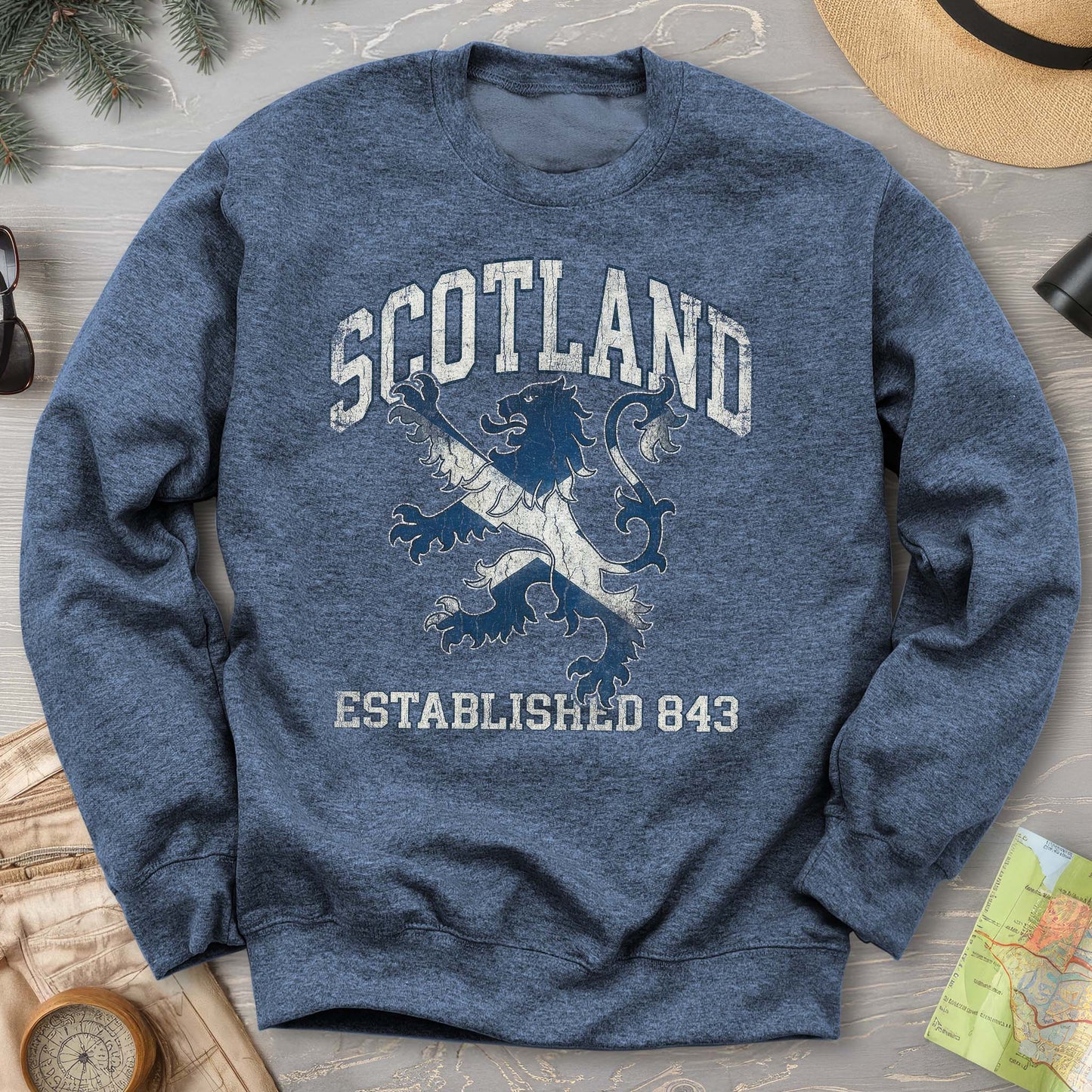 Scotland Saltire Lion Sweatshirt