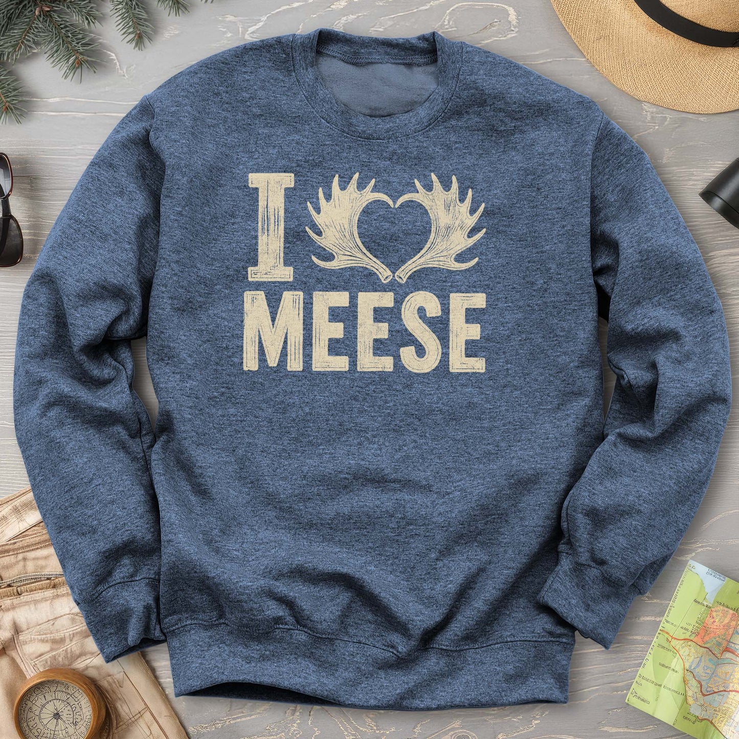 I Love Meese Sweatshirt