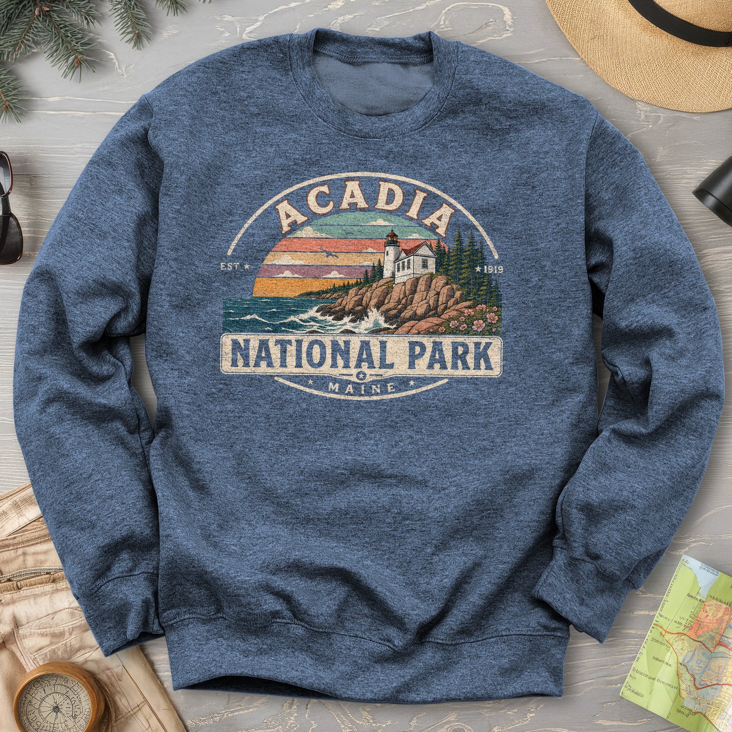 Acadia Medallion Sweatshirt