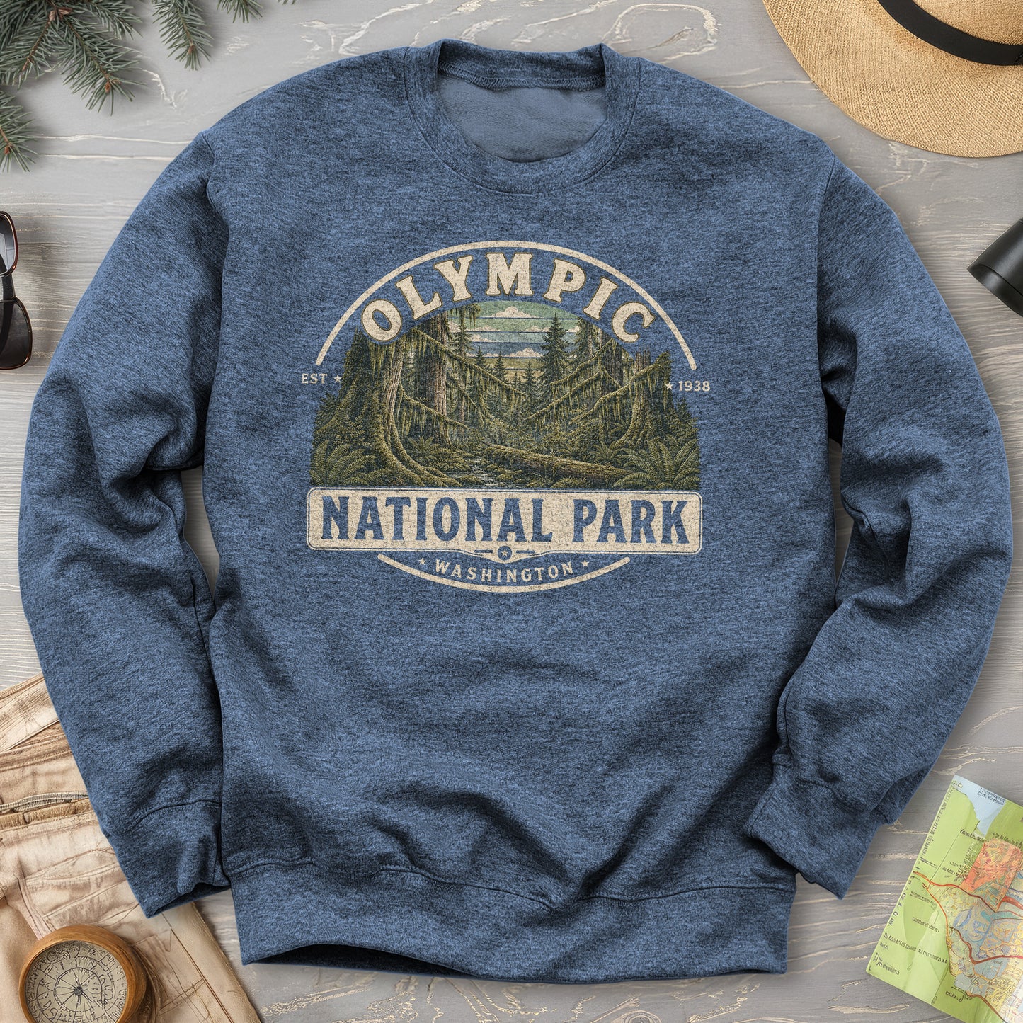 Olympic Medallion Sweatshirt
