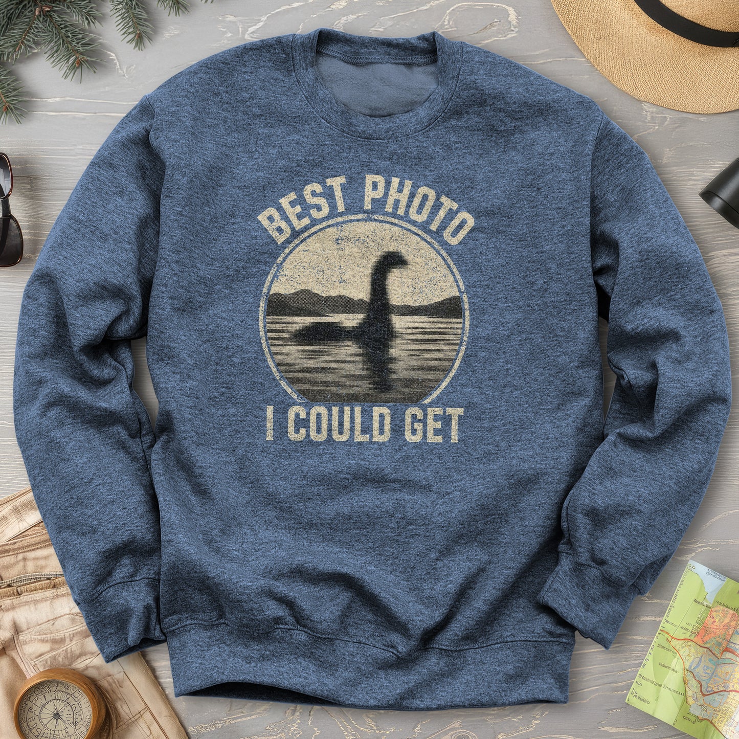 Loch Ness Photo Sweatshirt