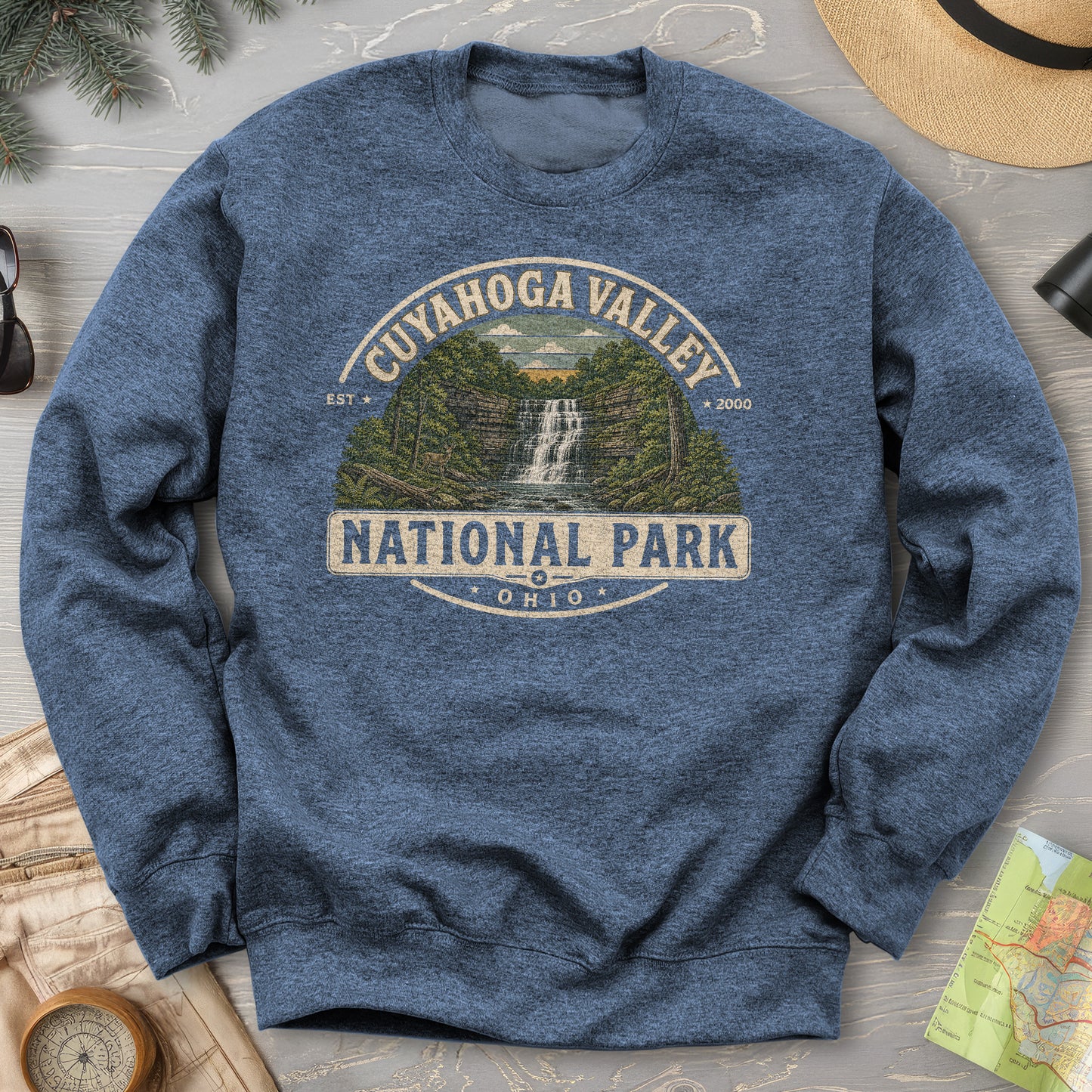 Cuyahoga Valley Medallion Sweatshirt