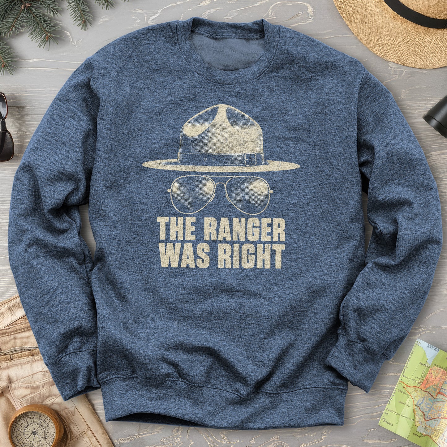 Ranger Was Right Halftone Sweatshirt