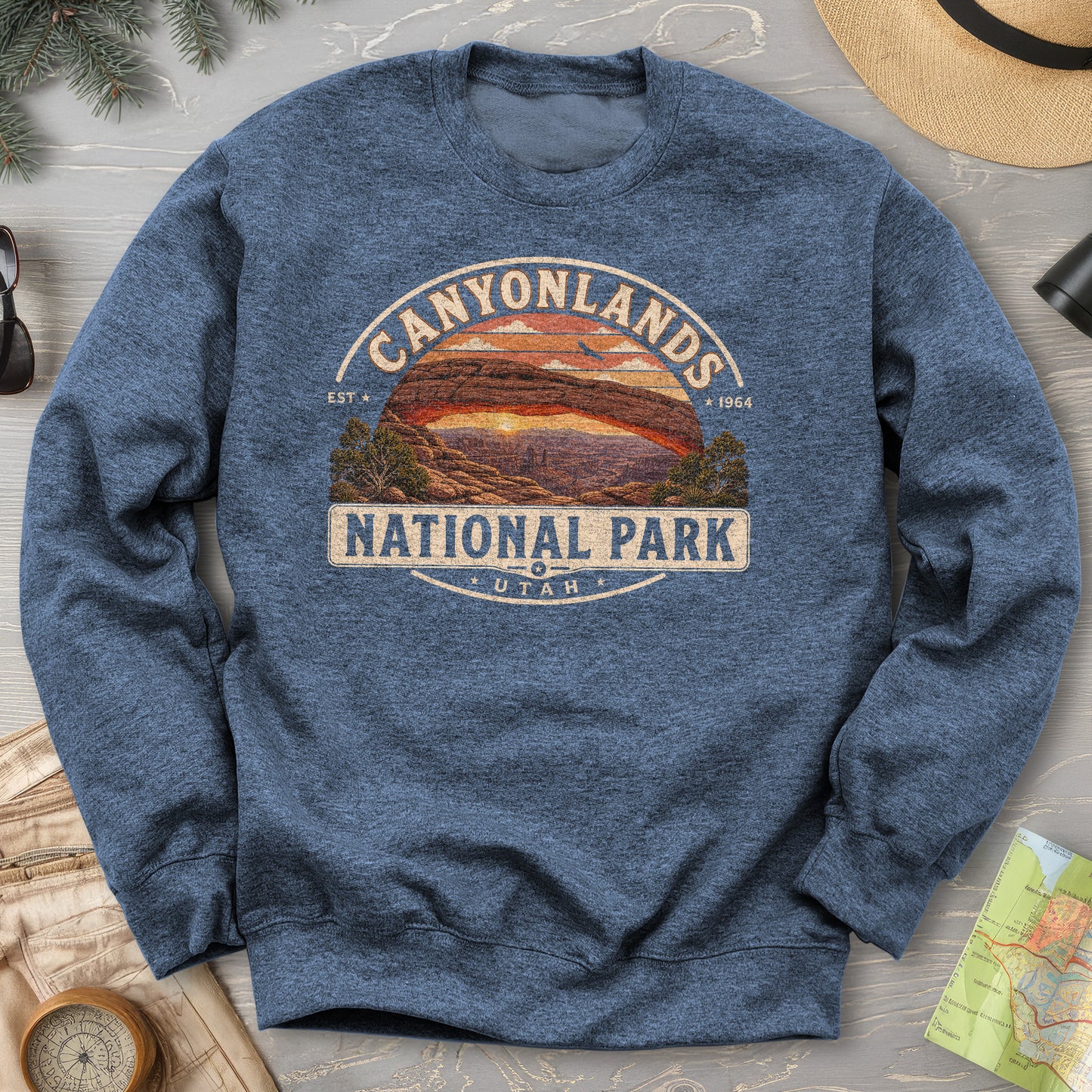 Canyonlands Medallion Sweatshirt