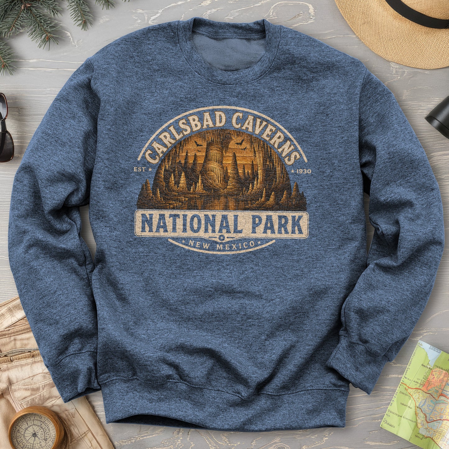 Carlsbad Caverns Medallion Sweatshirt