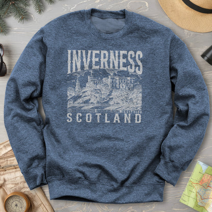 Inverness Scotland Sketch Sweatshirt