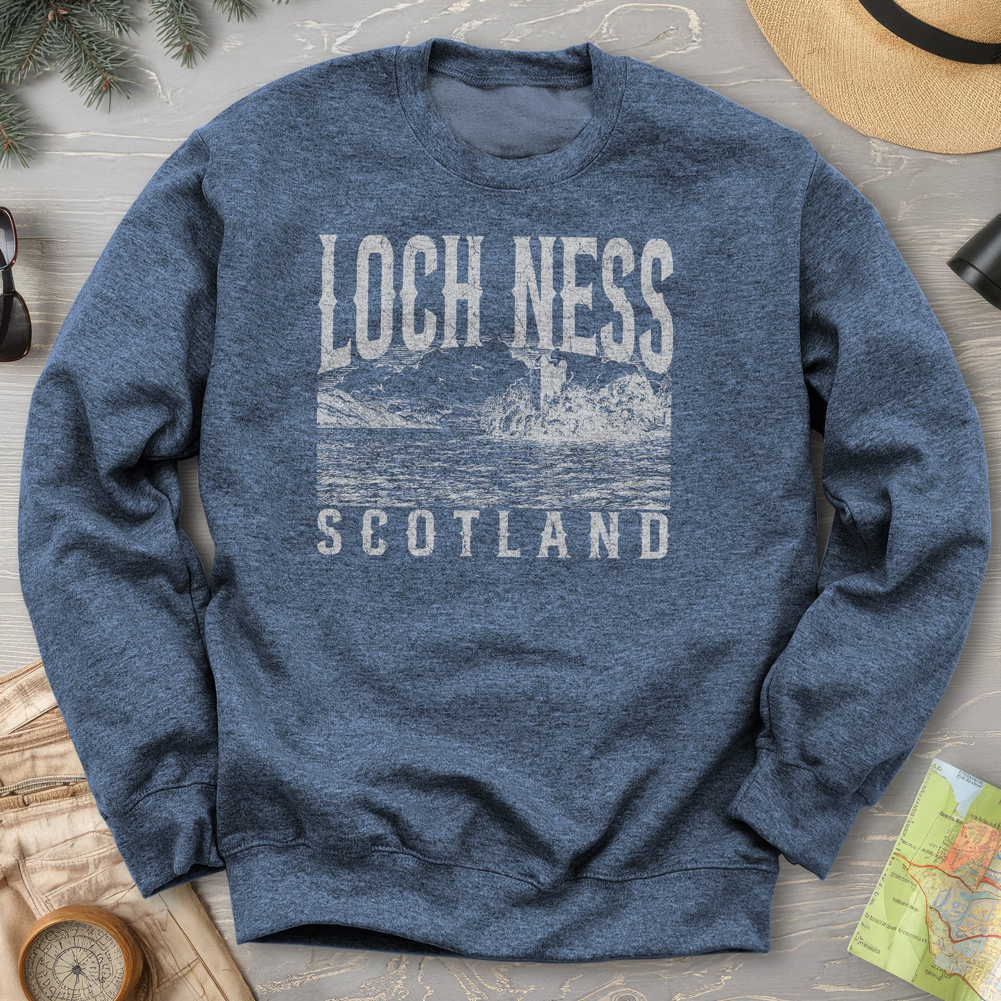 Loch Ness Sketch Sweatshirt